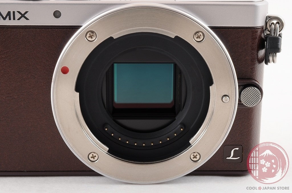 English OK[ 1472 shots MINT  w/ 12-32mm in Box ] Panasonic DMC GM1S Brown Cl98