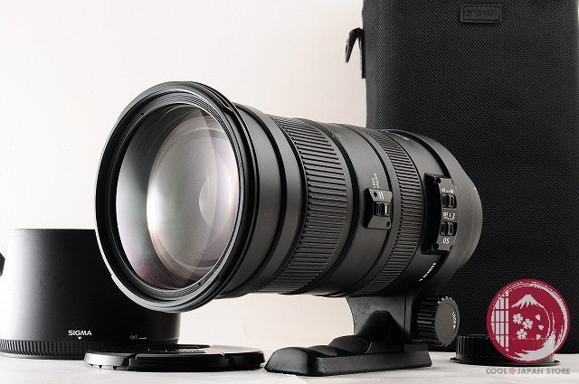 [EXC5 w/ Hood Case] Sigma APO 50-500mm f/4.5-6.3 DG OS HSM CANON EF Japan Lv47