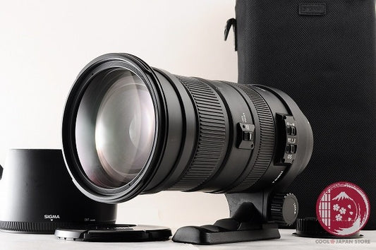 [EXC5 w/ Hood Case] Sigma APO 50-500mm f/4.5-6.3 DG OS HSM CANON EF Japan Lv47