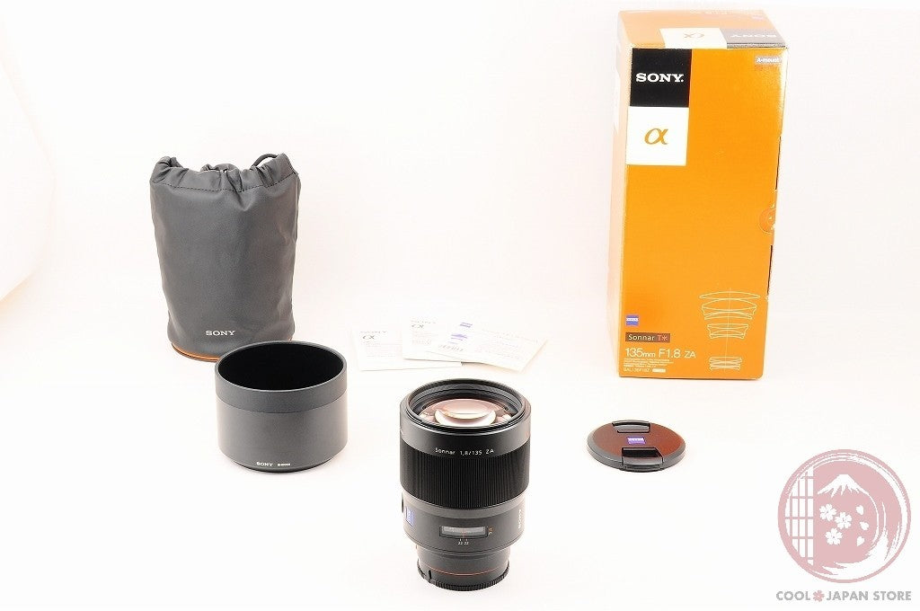[TOP MINT in Box] Sony Sonnar 135mm f/1.8 ZA from Japan Lw18