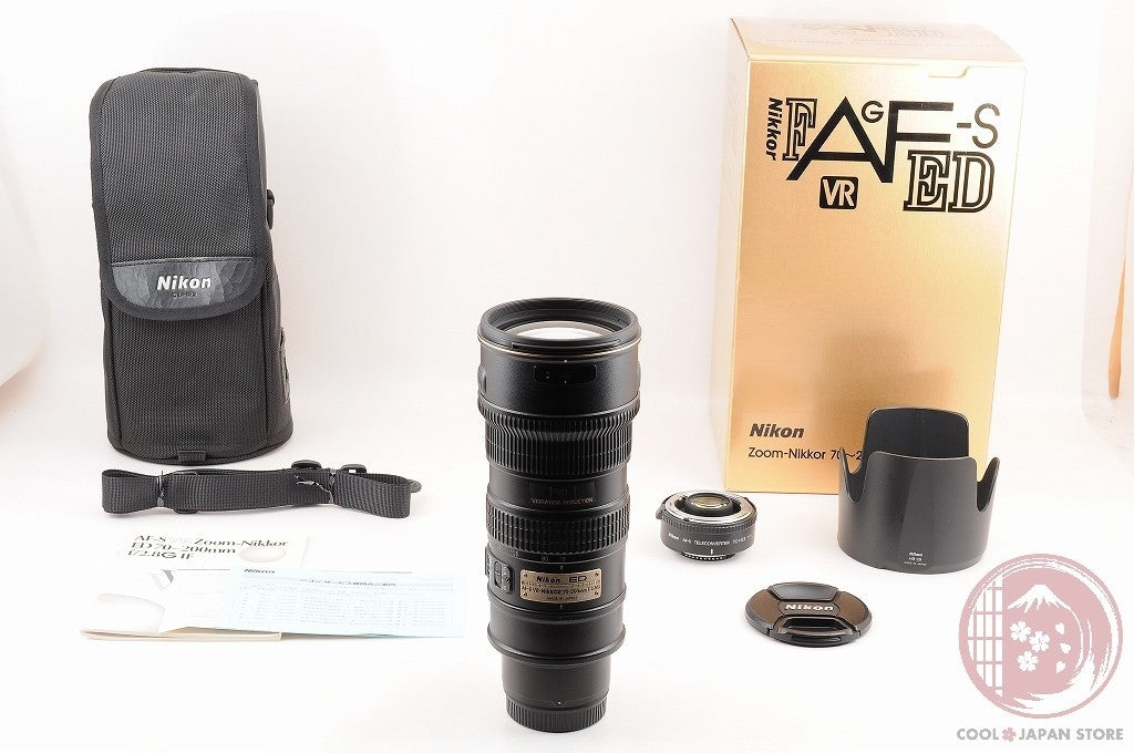 [MINT w/ Telecon in Box] NIKON AF-S VR NIKKOR ED 70-200mm f/2.8 G Black Ly02