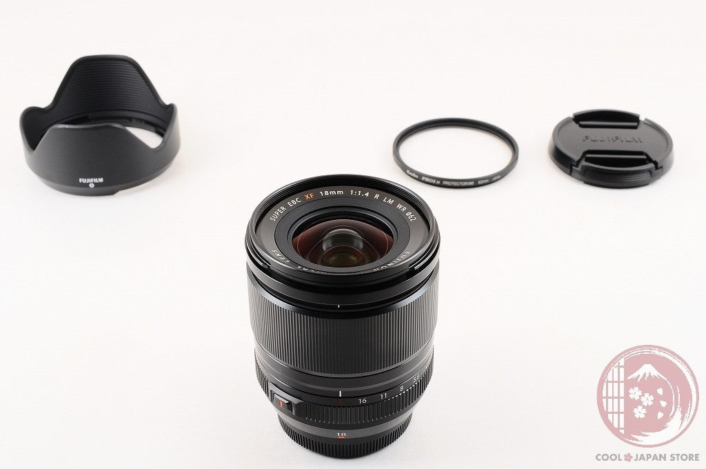 [MINT+ w/Hood Filter] Fujifilm Fuji Fujinon XF 18mm f/1.4 R LM WR Lw37