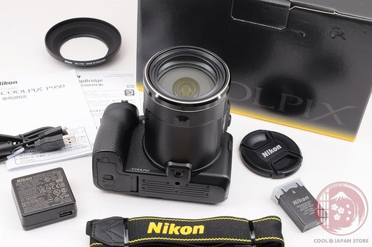 [MINT+ in Box] Nikon Coolpix P950 16.0MP Point & Shoot Camera Black Japan Cl35