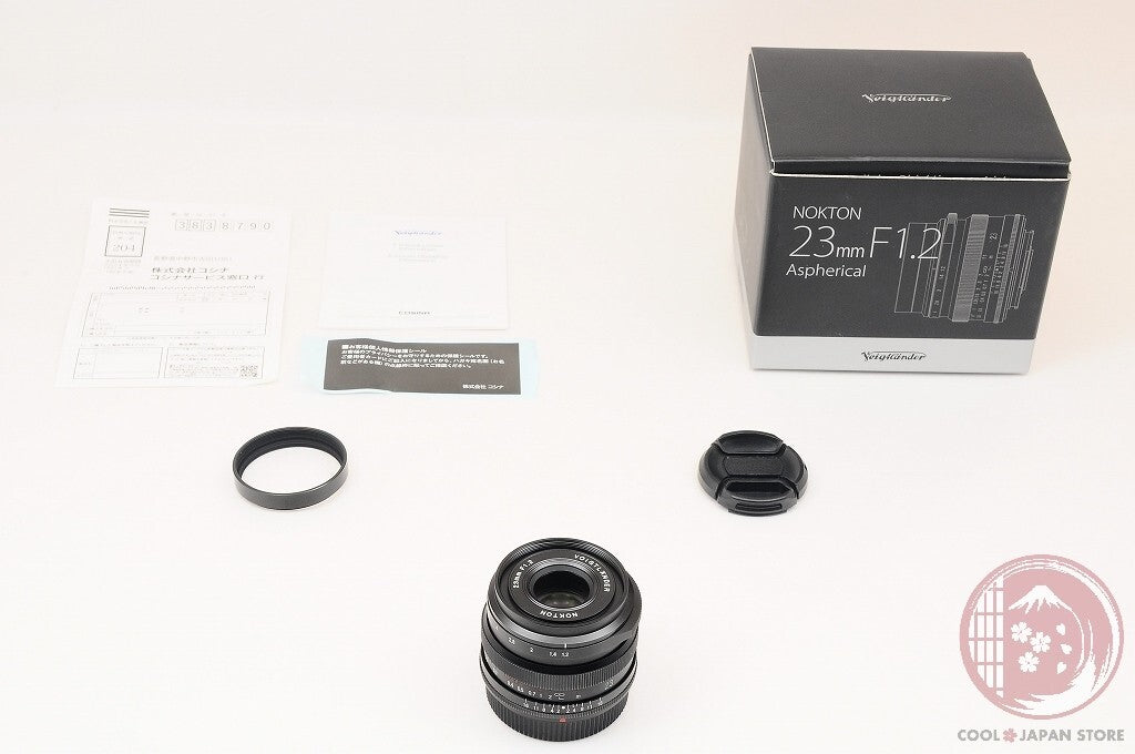[TOP MINT in Box] Voigtlander NOKTON 23mm f/1.2 Fujifilm X mount Japan Lr34