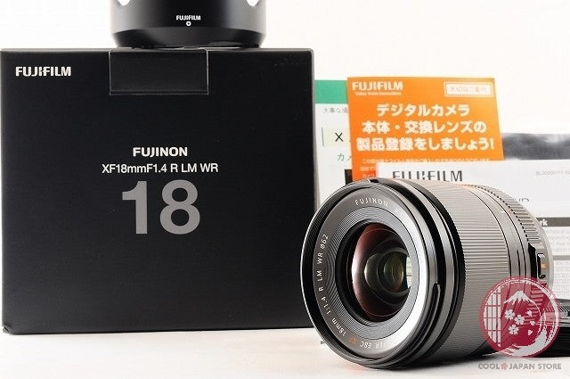 [TOP MINT in Box] Fujifilm Fuji Fujinon XF 18mm f/1.4 R LM WR Lv42