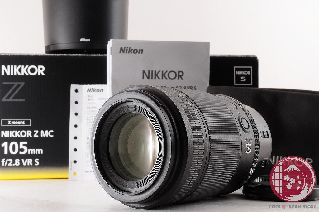 DDU READ [TOP MINT in Box] Nikon Z 105mm f/2.8 VR S MC from Japan Lu03