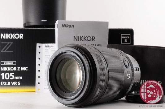DDU READ [TOP MINT in Box] Nikon Z 105mm f/2.8 VR S MC from Japan Lu03