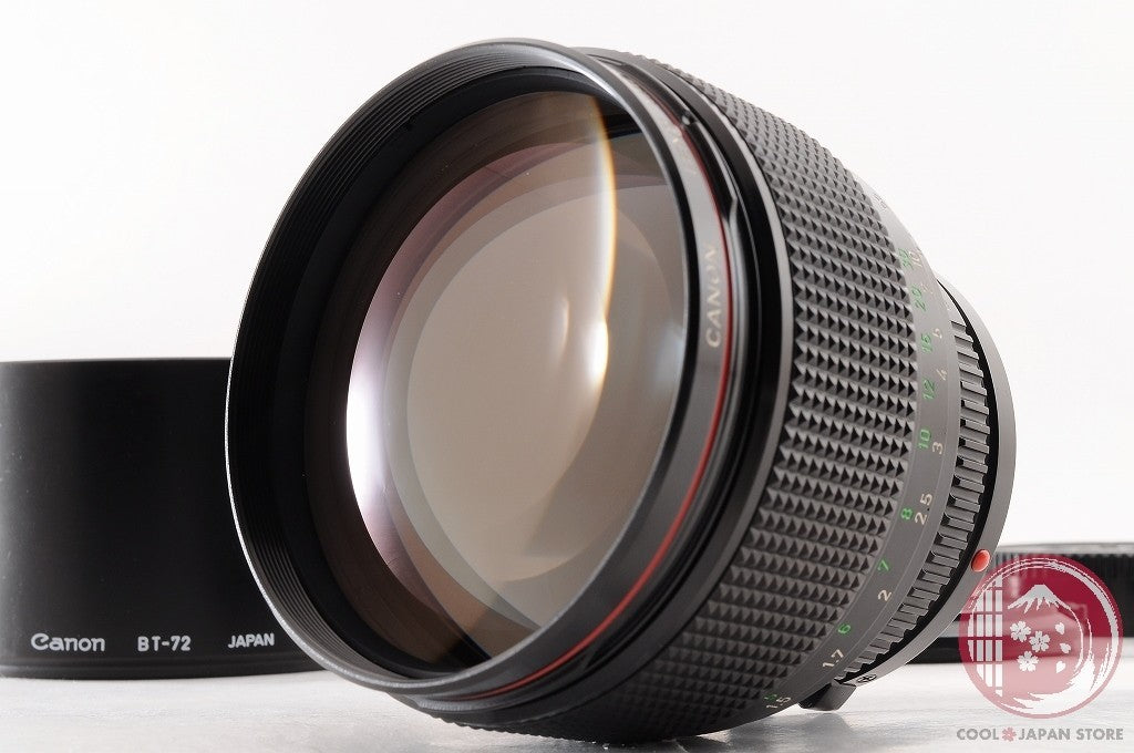 [MINT+ w/Hood Caps] Canon New FD NFD 85mm f/1.2 L Portrait Prime Lens JAPAN Ly00