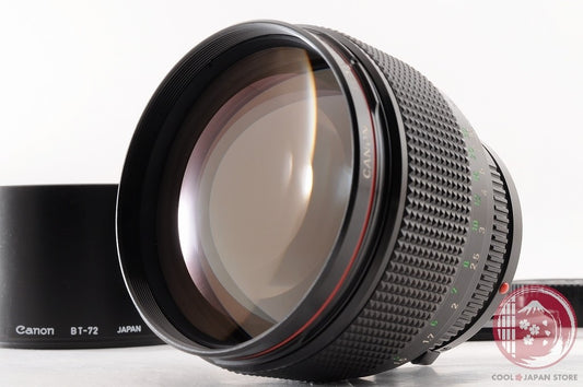 [MINT+ w/Hood Caps] Canon New FD NFD 85mm f/1.2 L Portrait Prime Lens JAPAN Ly00