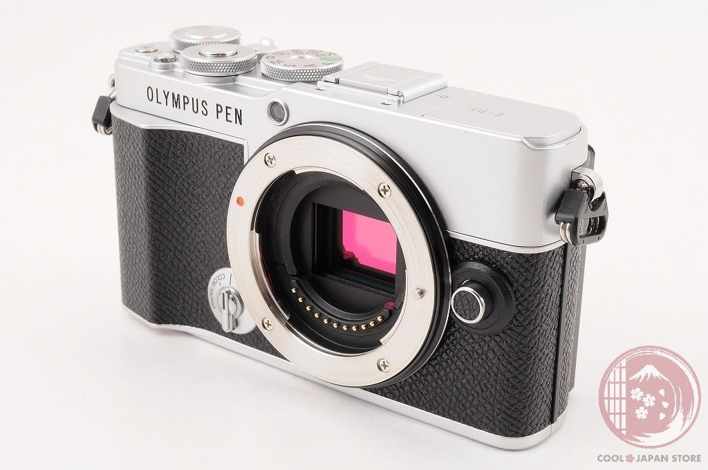 [ 3125 shots MINT in Box ] Olympus PEN E-P7 Silver from Japan Cm63