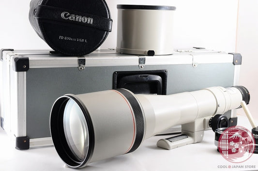 [MINT+ w/Extender in Trunk]Canon New FD NFD 800mm f/5.6 L MF ULTRA TelephotoLr64