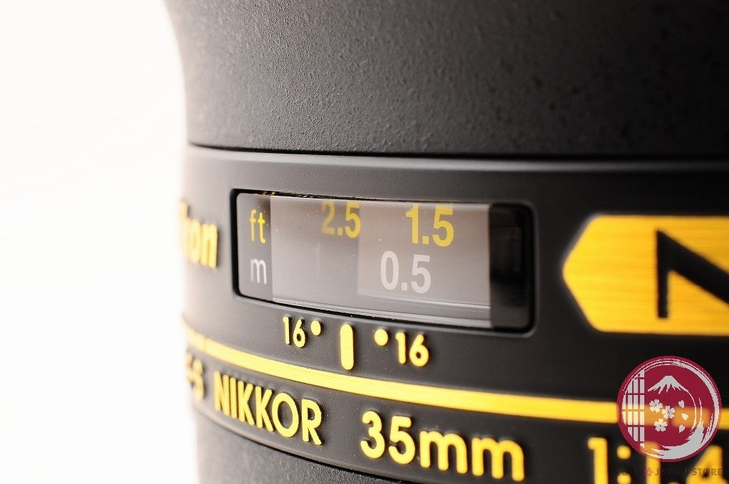 [TOP MINT w/ Hood Case] Nikon AF-S 35mm f/1.4 G f1.4G SWM RF Nano Crystal Lr87