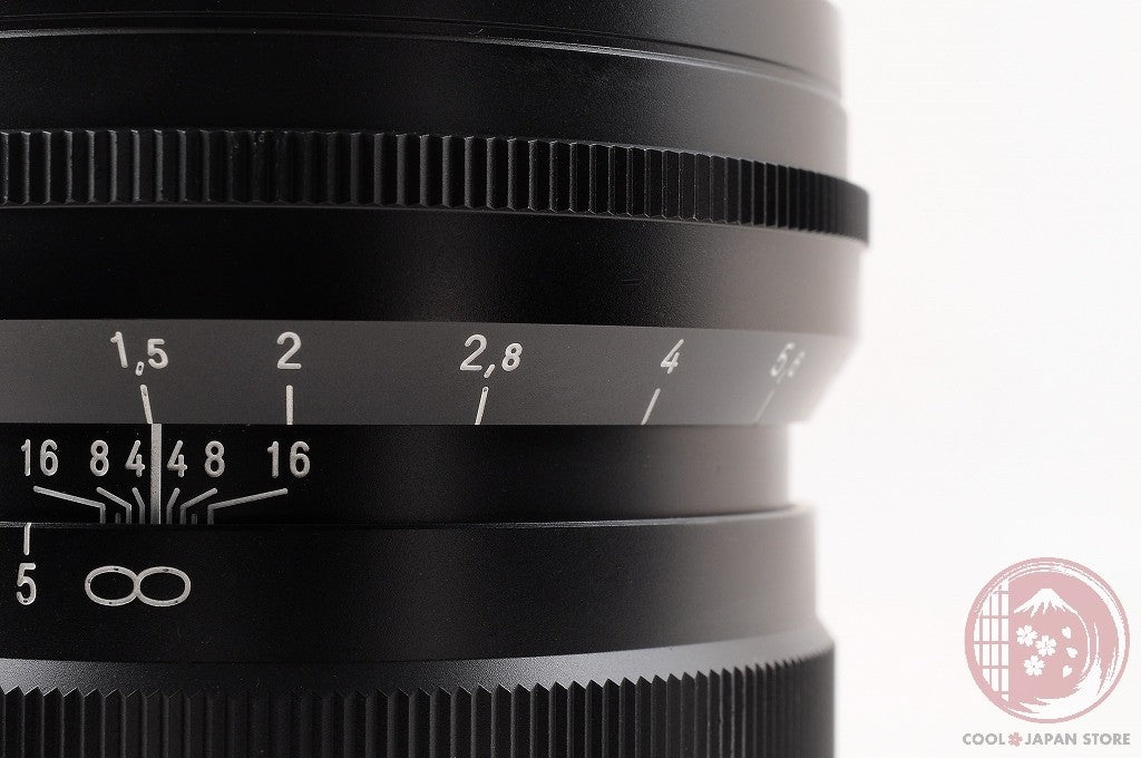 [MINT+ in Box] Voigtlander NOKTON 75mm f/1.5 VM Black from Japan Ly61