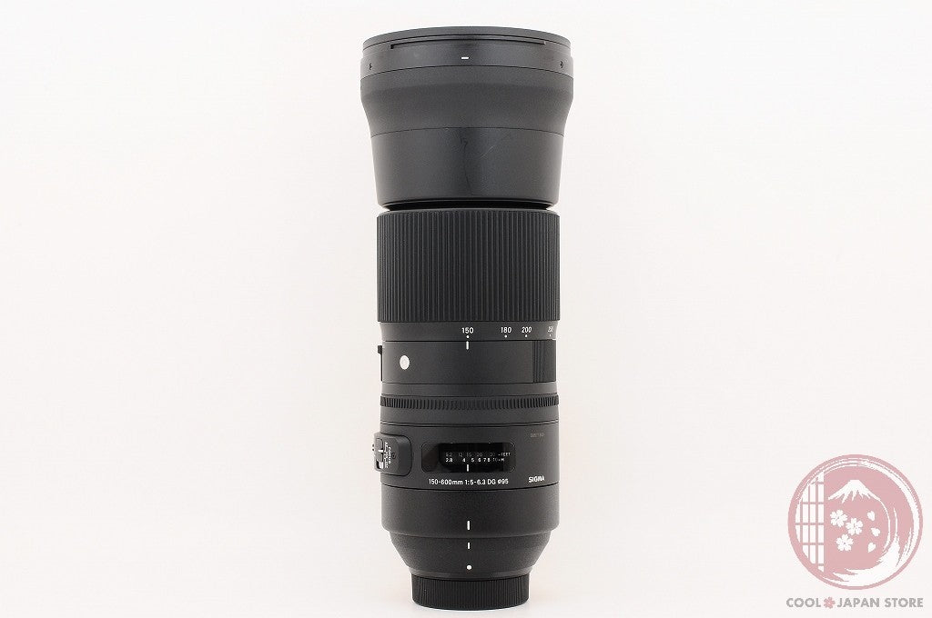 [MINT+ w/Hood Case] Sigma 150-600mm f/5-6.3 DG OS HSM Contemporary NIKON Lv48
