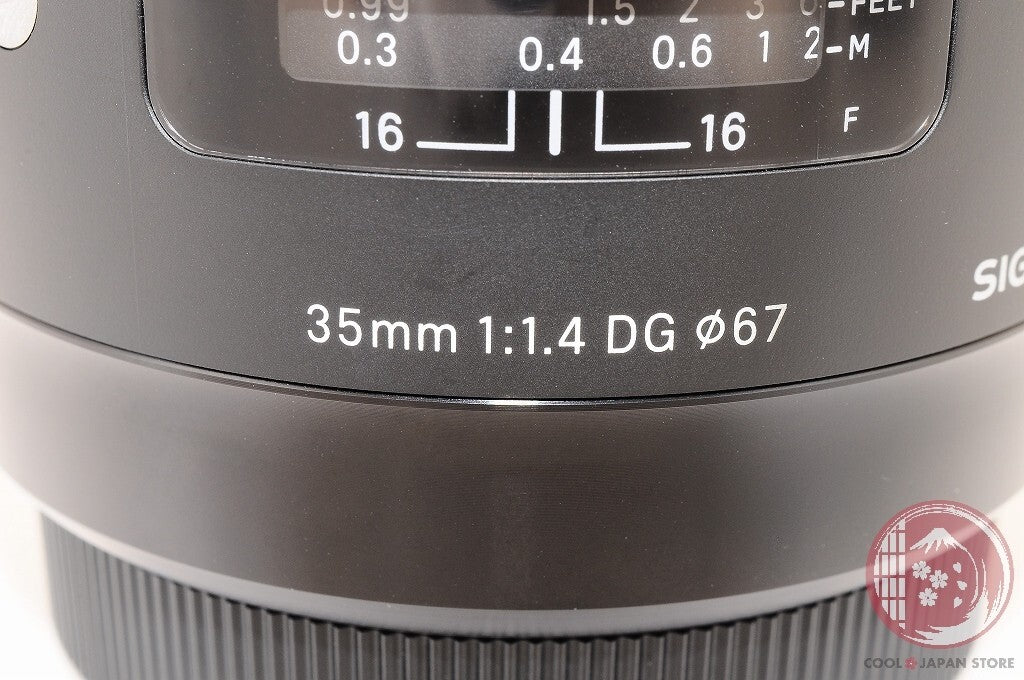 [TOP MINT w/ Hood Caps] Sigma 35mm f/1.4 DG HSM Art CANON from Japan Lq52