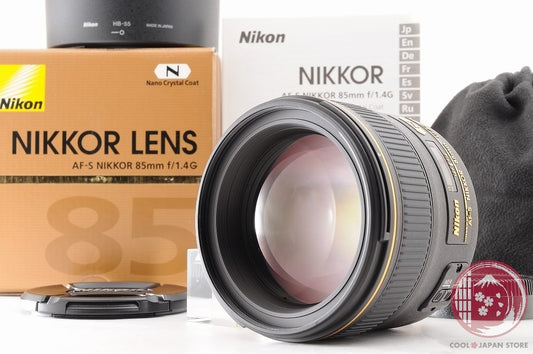 [TOP MINT in Box] Nikon AF-S Nikkor 85mm f/1.4 G f1.4G SWM Portrait Lens Lu88