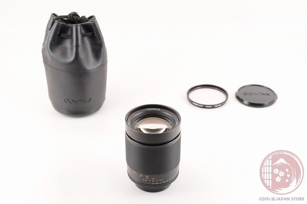 [MINT+ w/ Filter Pouch] Contax Planar 100mm f/2 MMJ from Japan Ly01