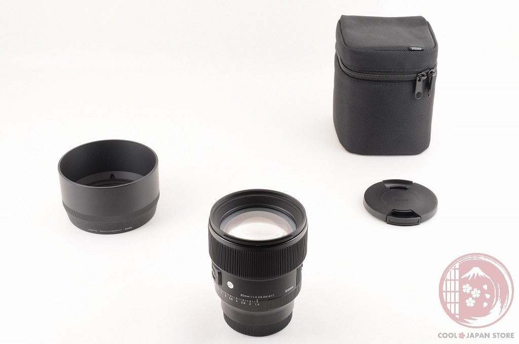 [TOP MINT w/ Hood Case] Sigma 85mm f/1.4 DG DN Art SL/TL Japan Ly44