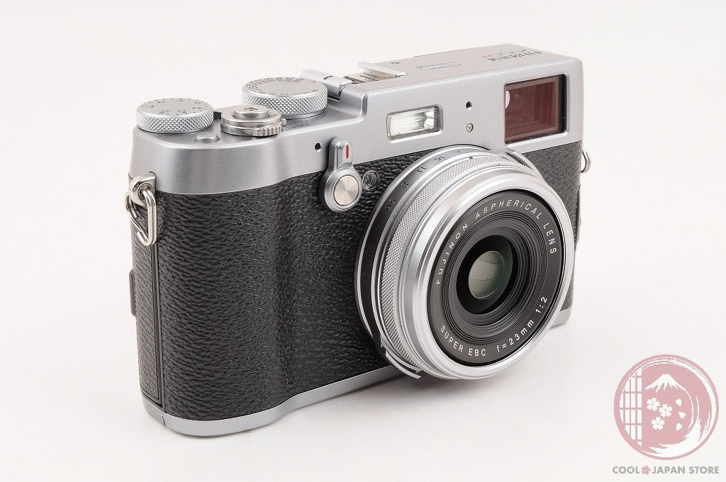 [ 1500 shots MINT+ in Box ] Fujifilm Fuji X100T X-100T Silver 16.3MP Cm04