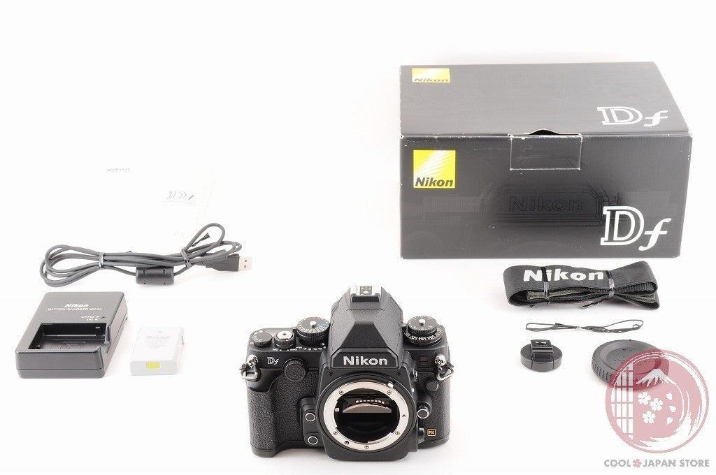 DDU[ 24942 shots MINT in Box ] Nikon Df Black 16.2 PM DSLR Camera Cj60