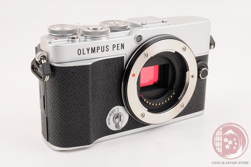 [ 3268 shots TOP MINT in Box ] Olympus PEN E-P7 Silver from Japan Cl62