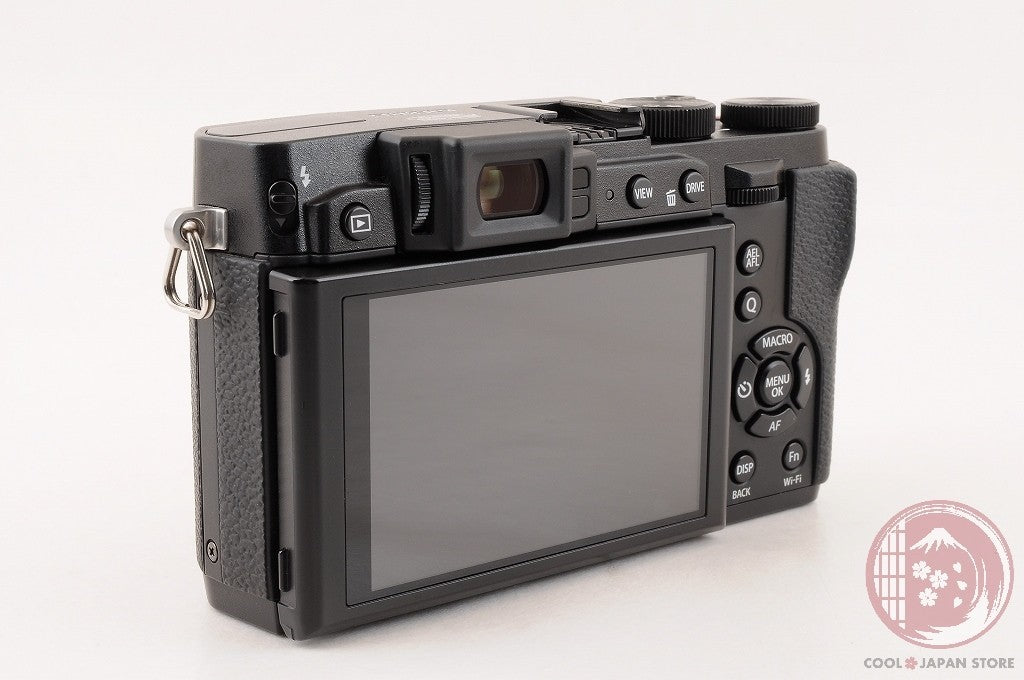 [MINT+ w/ Hood Strap] Fujifilm Fuji X30 Black 12.0MP Digital Camera Cm26
