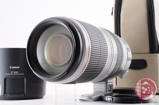 DDU[MINT+ w/ Hood Case] Canon EF 100-400mm f/4.5-5.6 L IS II 4.5-5.6L USM Lu74