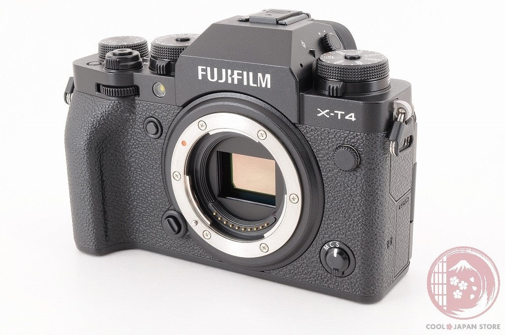 DDU[ 2129 shots MINT in Box ] Fujifilm Fuji X-T4 XT4 Black 26.1MP Cj53