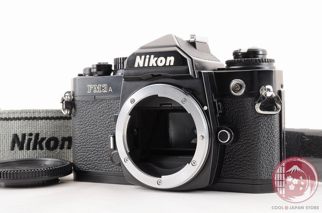 [MINT w/ Strap Cap] Nikon FM3A Black S/N 219972 from Japan Ck16