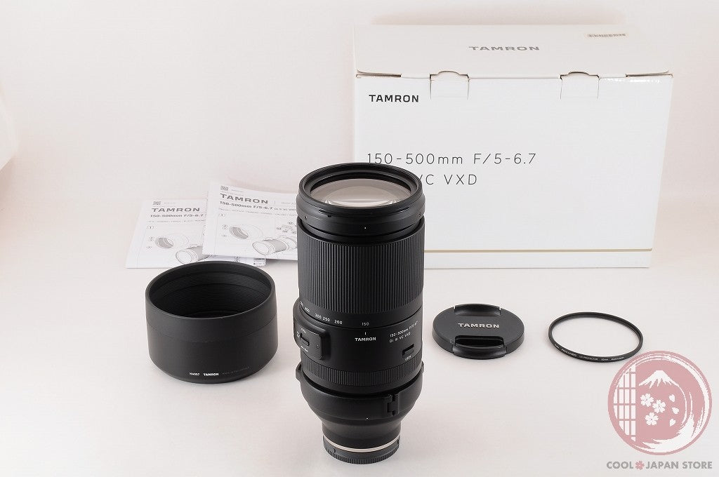 [MINT w/Filter in Box] Tamron 150-500mm f/5-6.7 Di iii VC VXD Sony Japan Lu51