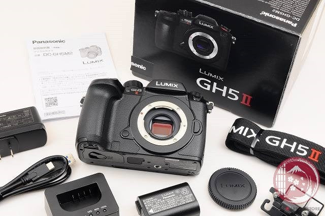 [ 3220 shots TOP MINT in Box ] Panasonic LUMIX DC GH5 II DC-GH5 from Japan Ck57