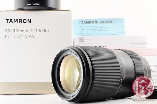 [ MINT in Box ] Tamron 50-300mm f/4.5-6.3 Di iii VC VXD Sony from Japan Lv62