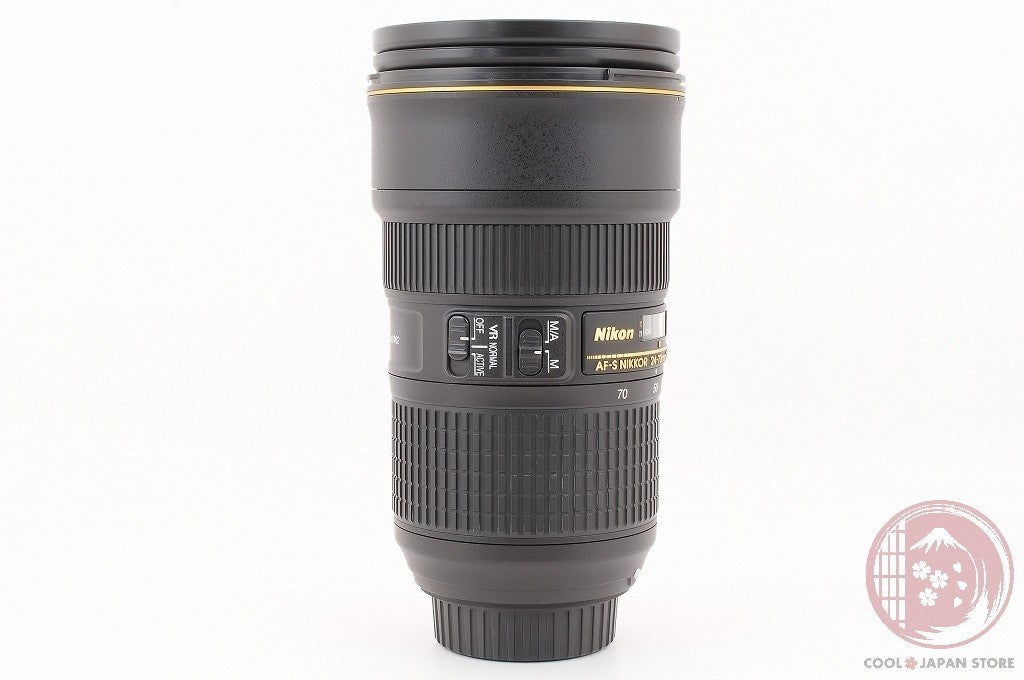 [MINT w/ Hood Caps] Nikon AF-S 24-70mm f/2.8 E f2.8E ED VR from Japan Lw40