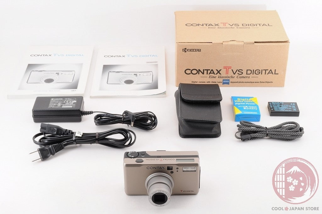DDU[TOP MINT in Box] Contax TVS Digital from Japan Cj71