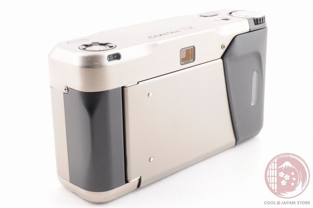 DDU[MINT w/Strap Case] Contax T2 Silver from Japan Cj54