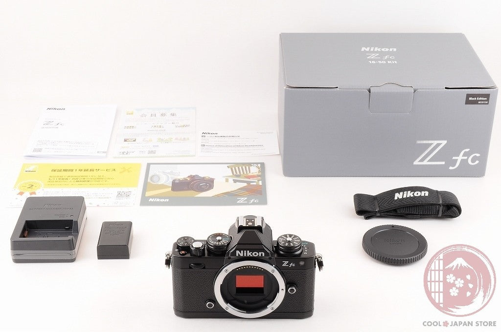[ 7032 shots MINT+ in Box ] Nikon Z fc Zfc Black 20.9MP from Japan Cl78