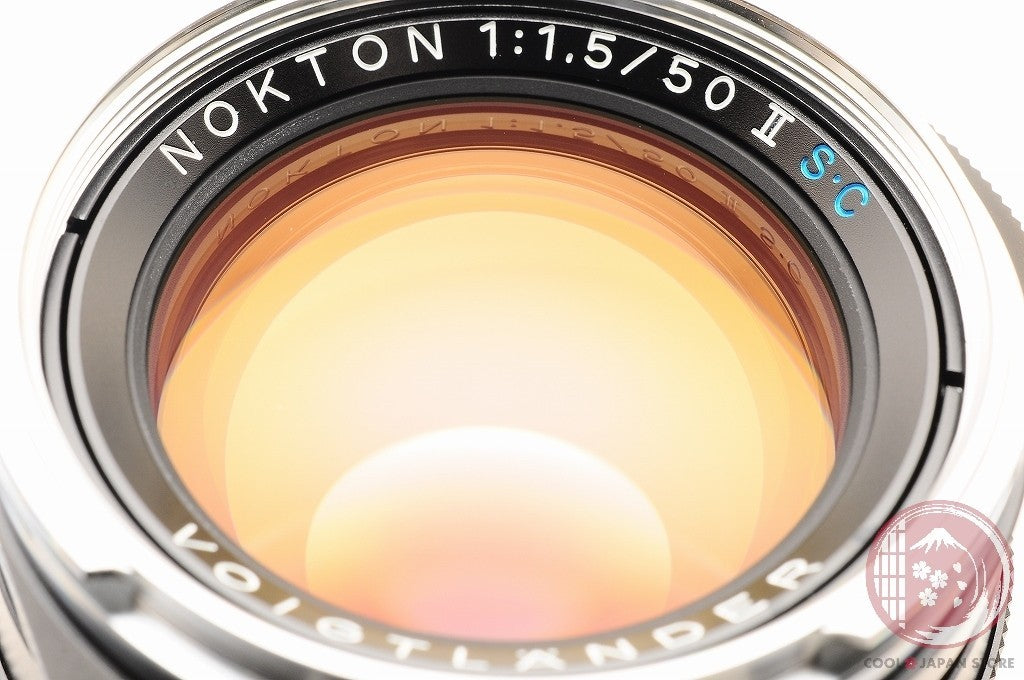 [TOP MINT w/ Caps] Voigtlander NOKTON 50mm f/1.5 SC Vintage II from Japan Lw07