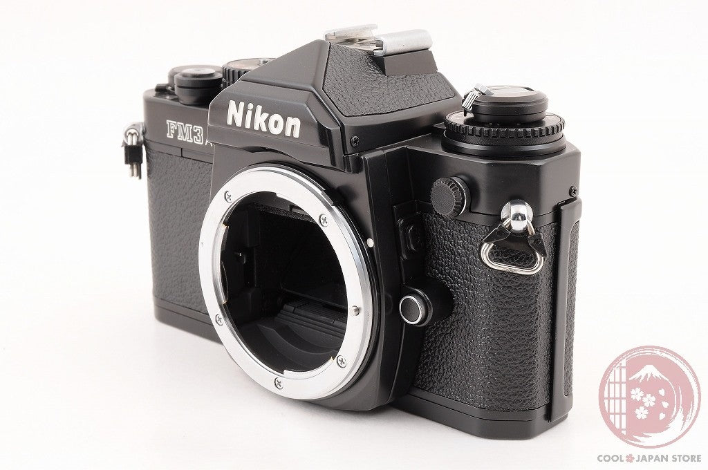 [MINT+ w/ Strap Cap] Nikon FM3A Black S/N 306904 from Japan Cl38