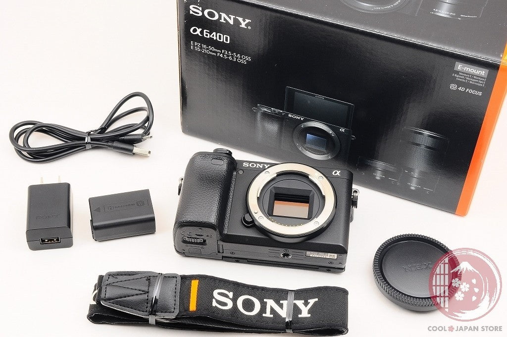 English OK [ 3666 shots MINT+ in Box ] Sony A6400 from Japan Ck50