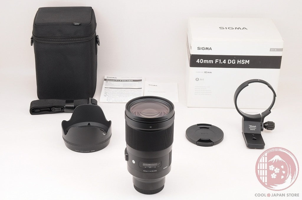 [MINT w/ Tripod in Box] Sigma 40mm f/1.4 DG HSM Art SONY from Japan Ly16