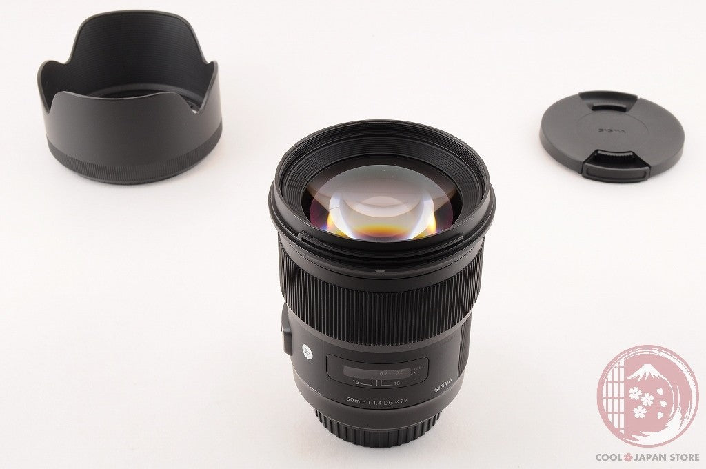 [MINT w/ Hood Caps] Sigma 50mm f/1.4 DG HSM Art CANON from Japan Lz03
