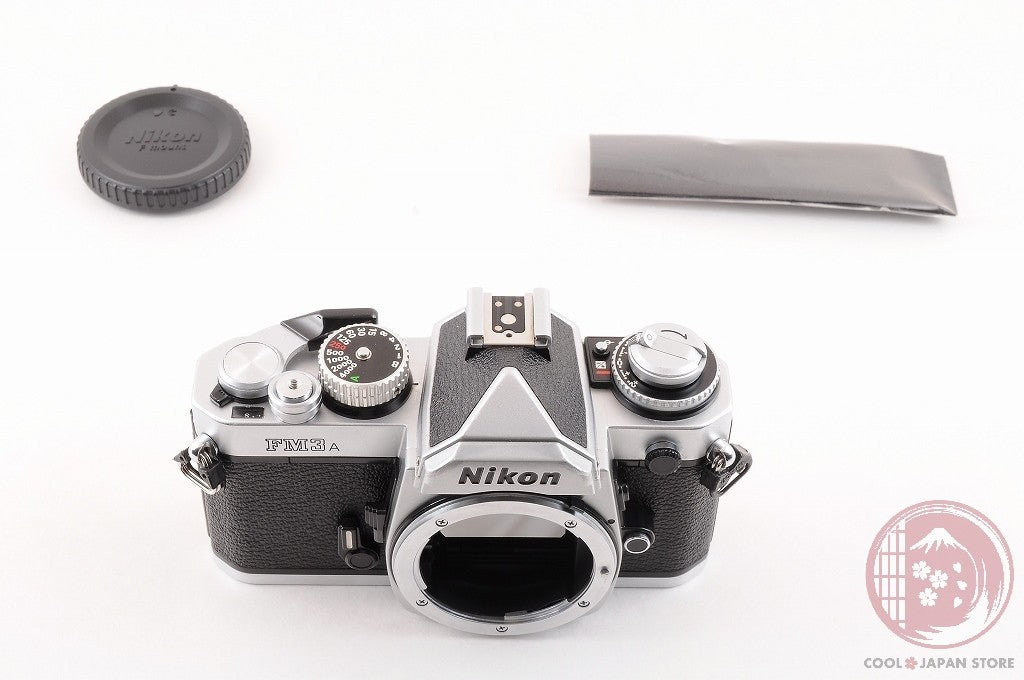 [MINT w/ Cap Foam] Nikon FM3A Silver S/N 210833 from Japan Cl33