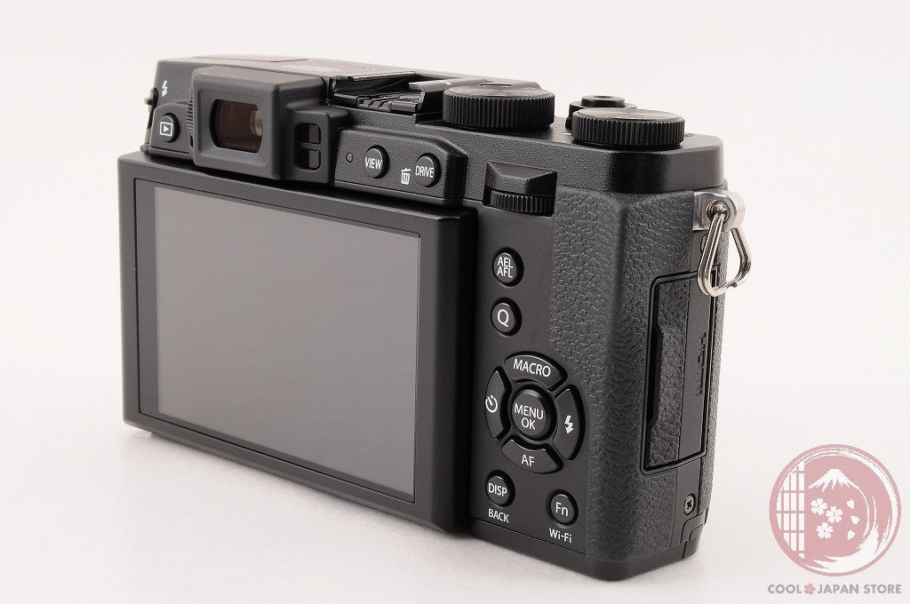 [MINT+ w/ Hood Strap] Fujifilm Fuji X30 Black 12.0MP Digital Camera Cm26