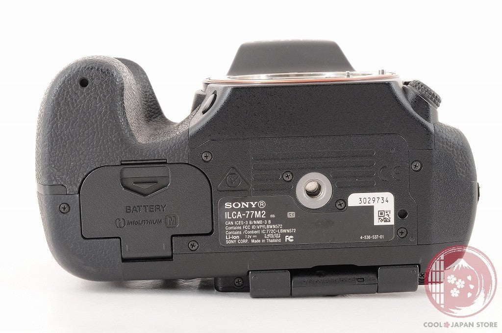 DDU [ 15200 shots MINT w/Strap Charger ] Sony Alpha a77 II ILCA-77M2 Black Cj22