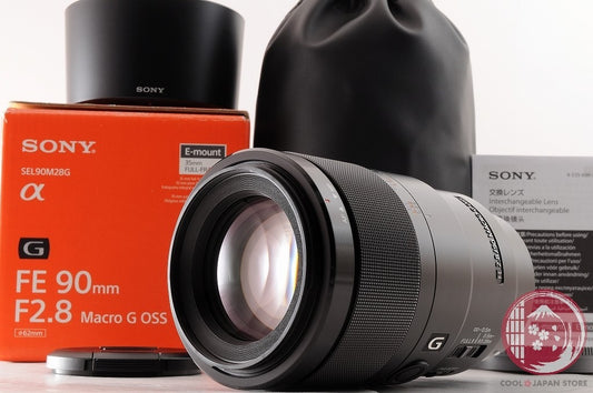 [TOP MINT in Box] Sony FE 90mm f/2.8 OSS Macro G SEL90M28G from Japan Lw83