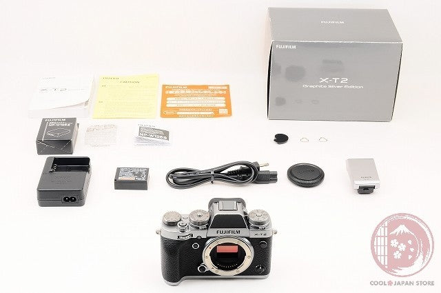 [3167shots MINT in Box]Fujifilm Fuji X-T2 XT2 Graphite Silver Edition Ck66