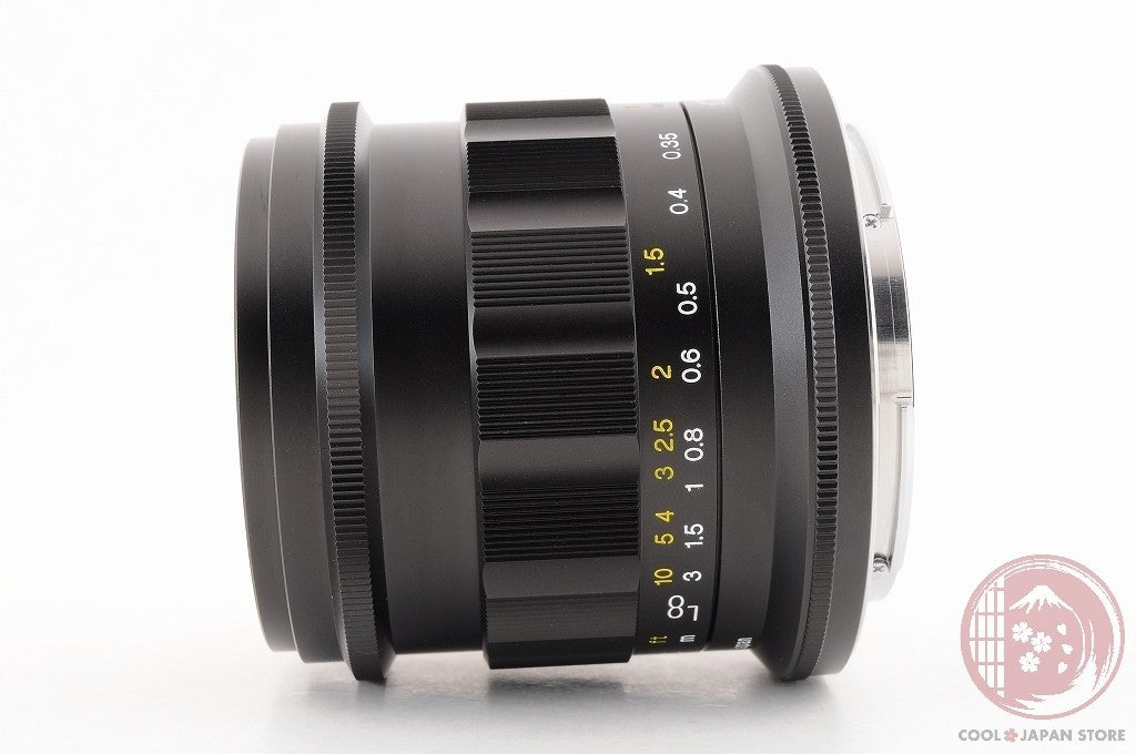 DDU[TOP MINT w/ Hood Caps] Voigtlander NOKTON 28mm f/1.5 NIKON from Japan Ls91