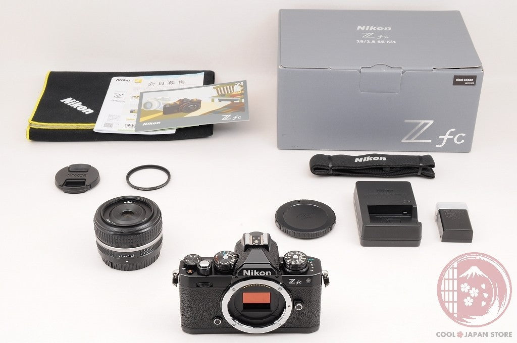 [ 1255 shots MINT in Box ]  Nikon Z fc 28mm black from Japan Cm17