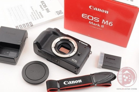 [ 12000 shots TOP MINT in Box] Canon EOS M6 Mark II from Japan Ck42