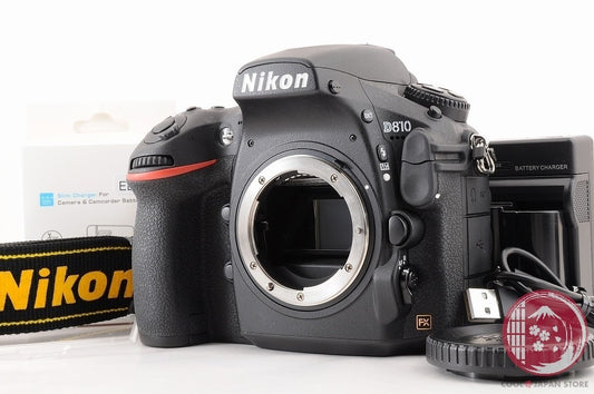 DDU[ 85 shots TOP MINT w/ Strap Charger ]Nikon D810 FX D-SLR Camera 36.3 MP Cj17